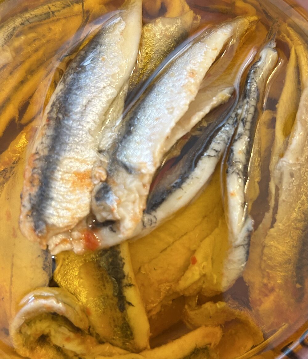 Enchois marinés à la provençale 120g (égoutté)