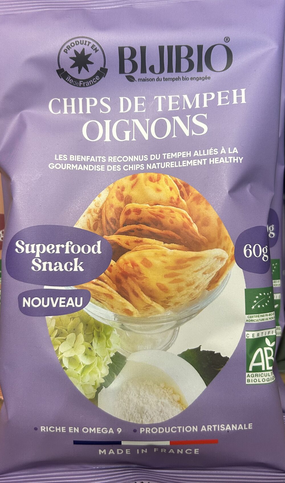 Chips De Tempeh (Oignons)