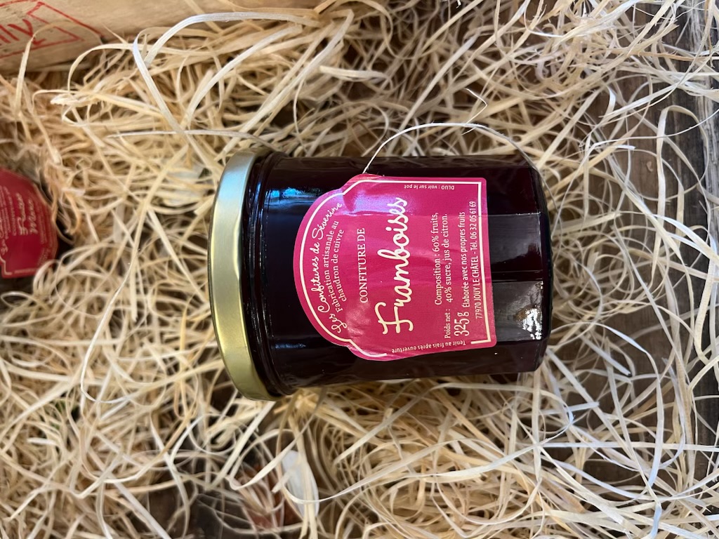 Confiture de framboise 350g