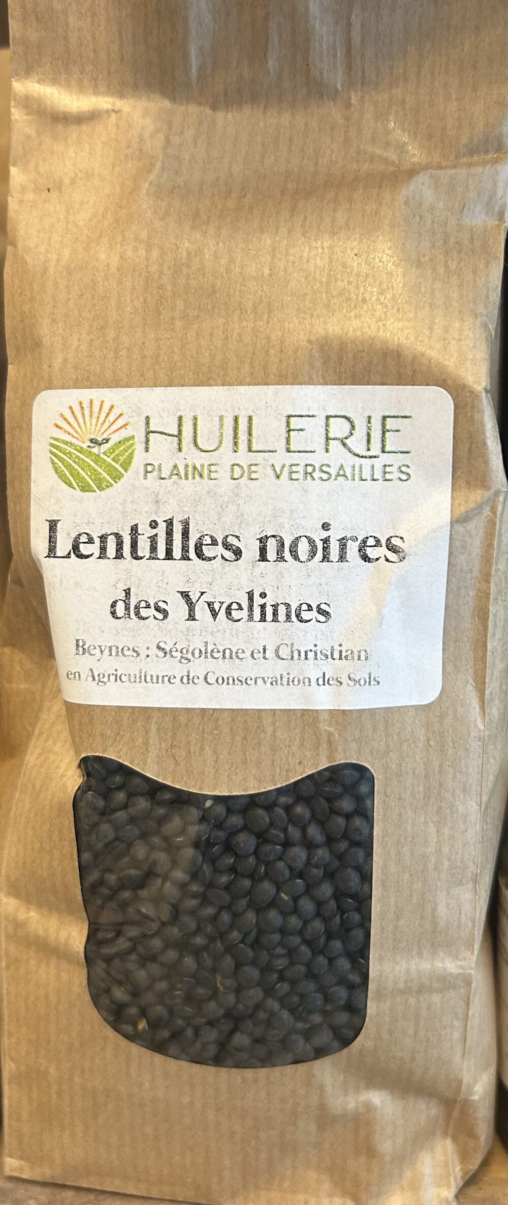 Lentilles noires 500g