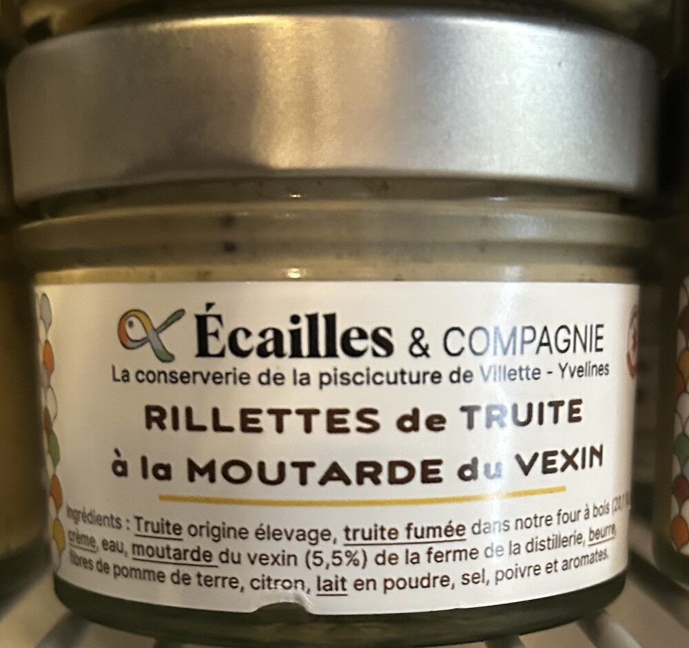 Rillettes de Truites (moutarde du Vexin) 100g