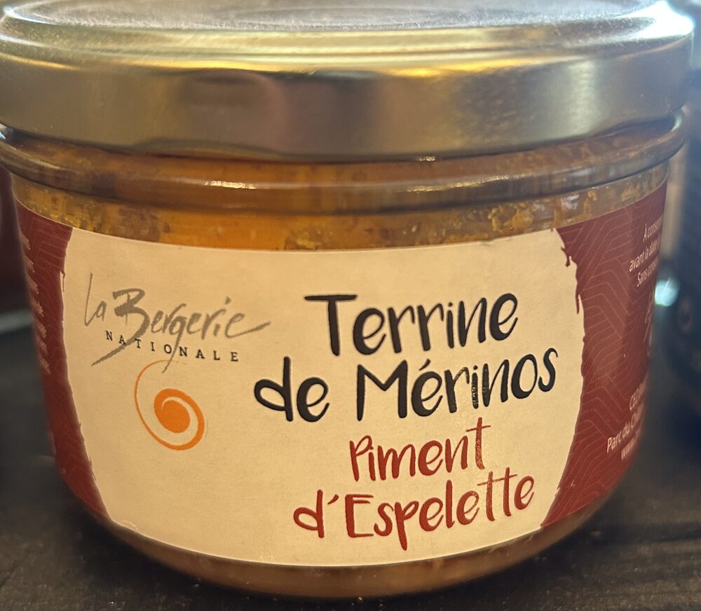 Terrine de Mérinos (Piment d'espelette) 200g